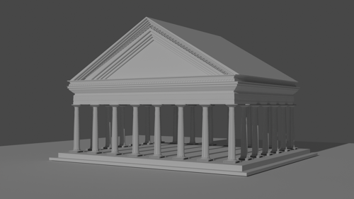 Temple Model preview image